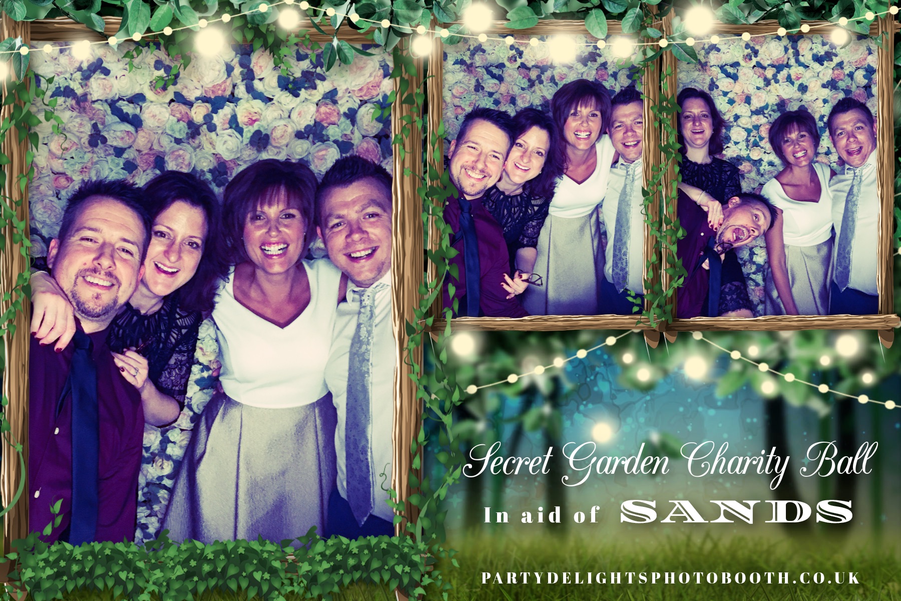 Secret Garden Charity Ball - In aid of SANDS - Prints | View more photos from the event at gallery.partydelightsphotobooth.co.uk/u/PartyDelightsPhotoBooth/Secret-Garden-Charity-Ball-In-aid-of-SANDS-Prints